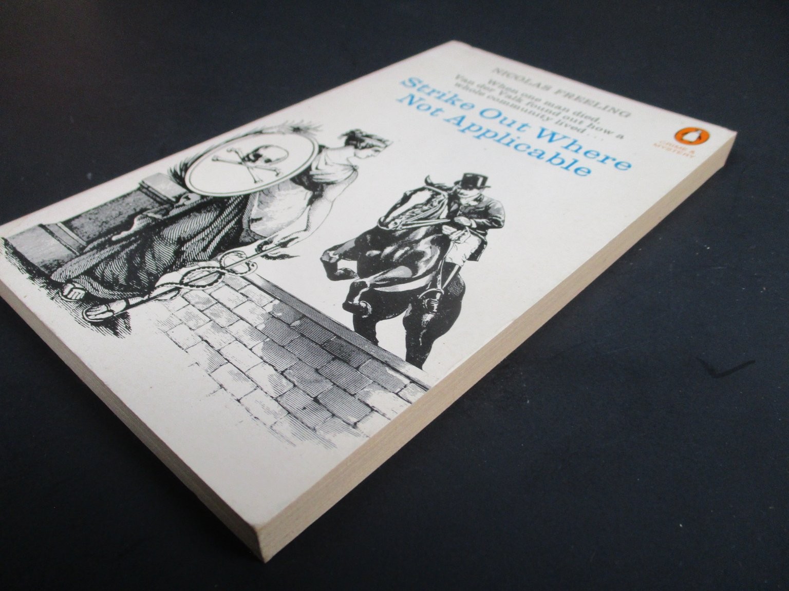 Strike Out Where Not Applicable Nicolas Freeling 1969 Crime Mystery Penguin