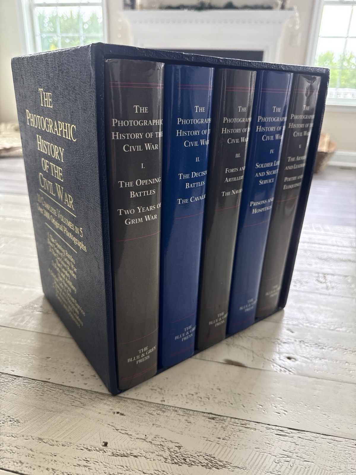 The Photographic History of the Civil War 5 Volume HC DJ Box Set Illustrated