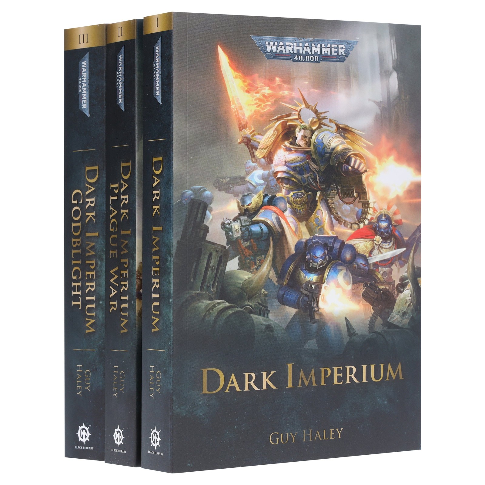 Dark Imperium: Warhammer 40, 000 by Guy Haley 3 Books Set – Fic – PB