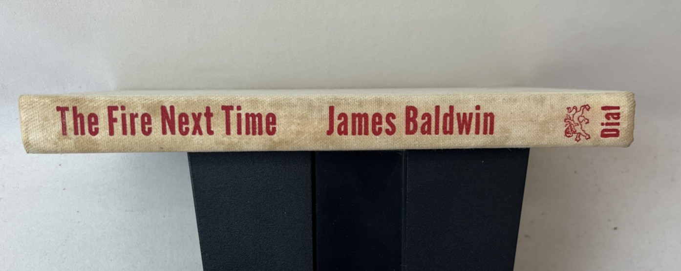 The Fire Next Time by James Baldwin 1963 The Dial Press HC No DJ