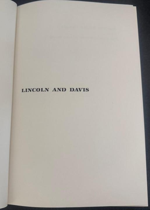 Lincoln and Davis: Imagining America, 1809-1865 by Brian R. Dirck