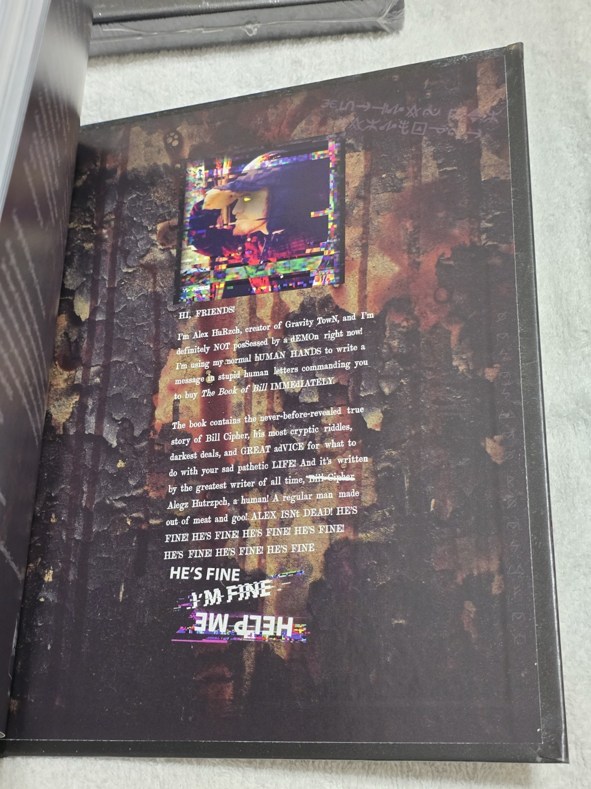 SIGNED THE BOOK OF BILL By ALEX HIRSCH Barnes & Noble B&N EXCLUSIVE