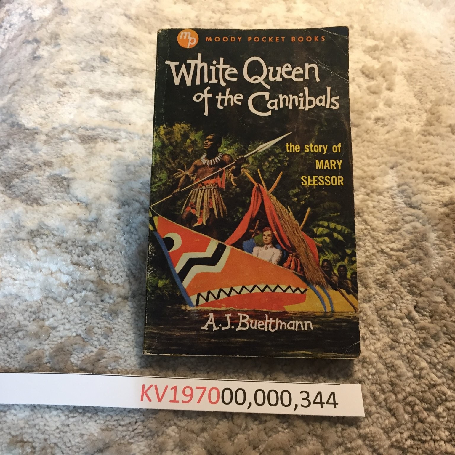 White Queen of the Cannibals A.J. Bueltmann Moody Press Classic Biography