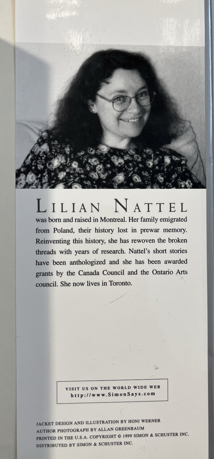 The River Midnight by Lilian Nattel – FINE Hardcover First Edition 1st Printing