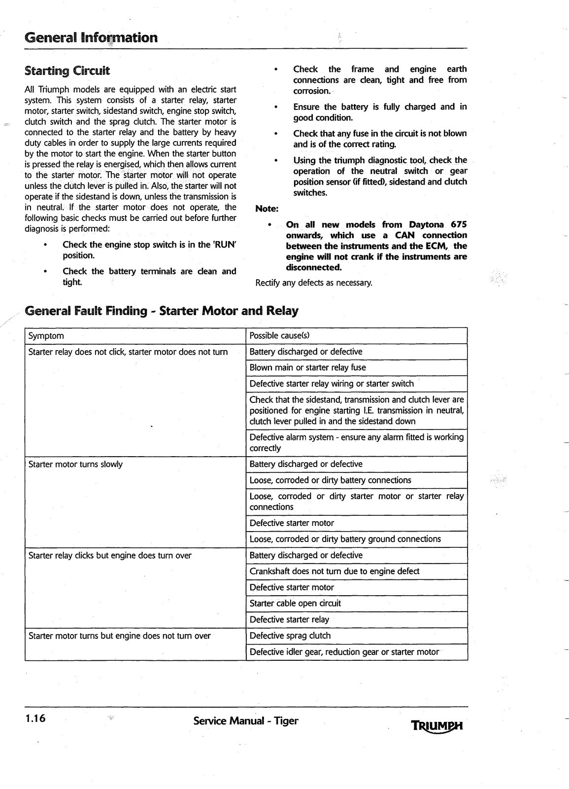 TRIUMPH Tiger 1050 Workshop Manual 2006, DOUBLE BINDING – PROTECTIVE COVERS