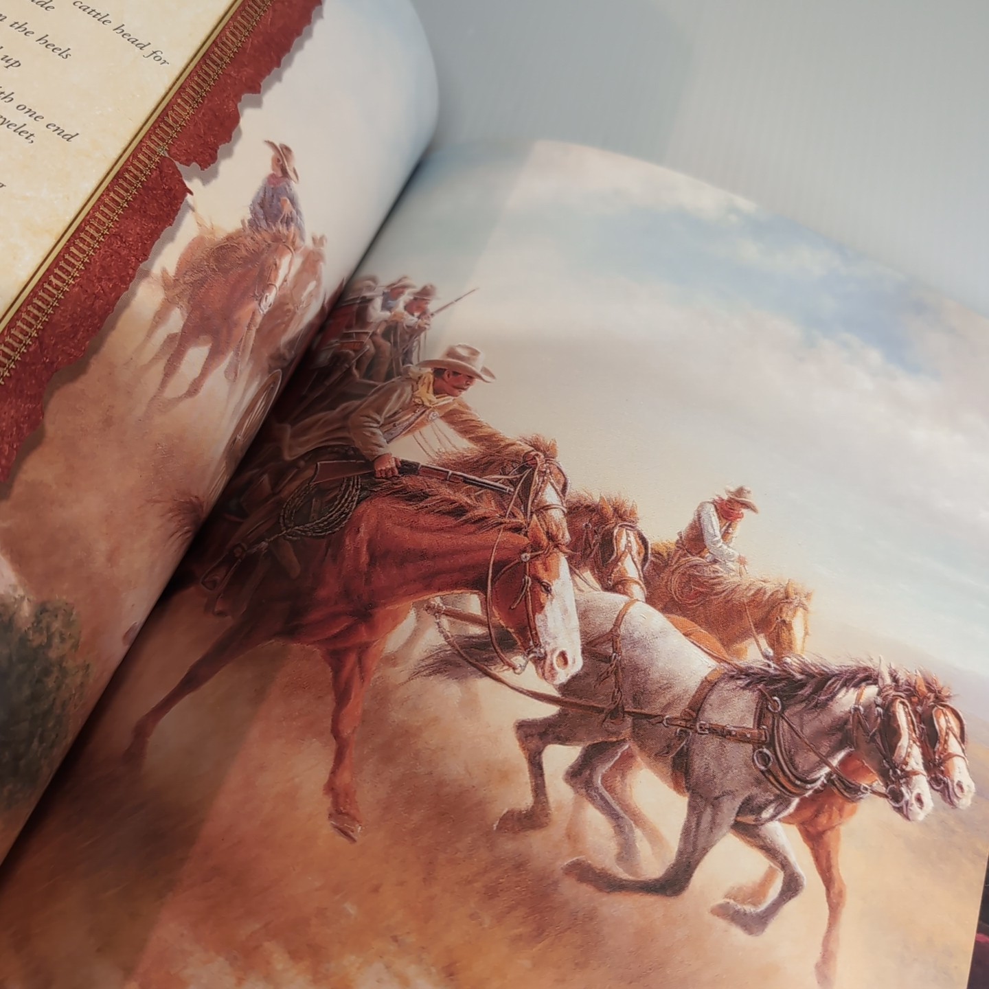 Good Ol Cowboy Stories Paintings Nonfiction Book Western Jack Terry Art HC