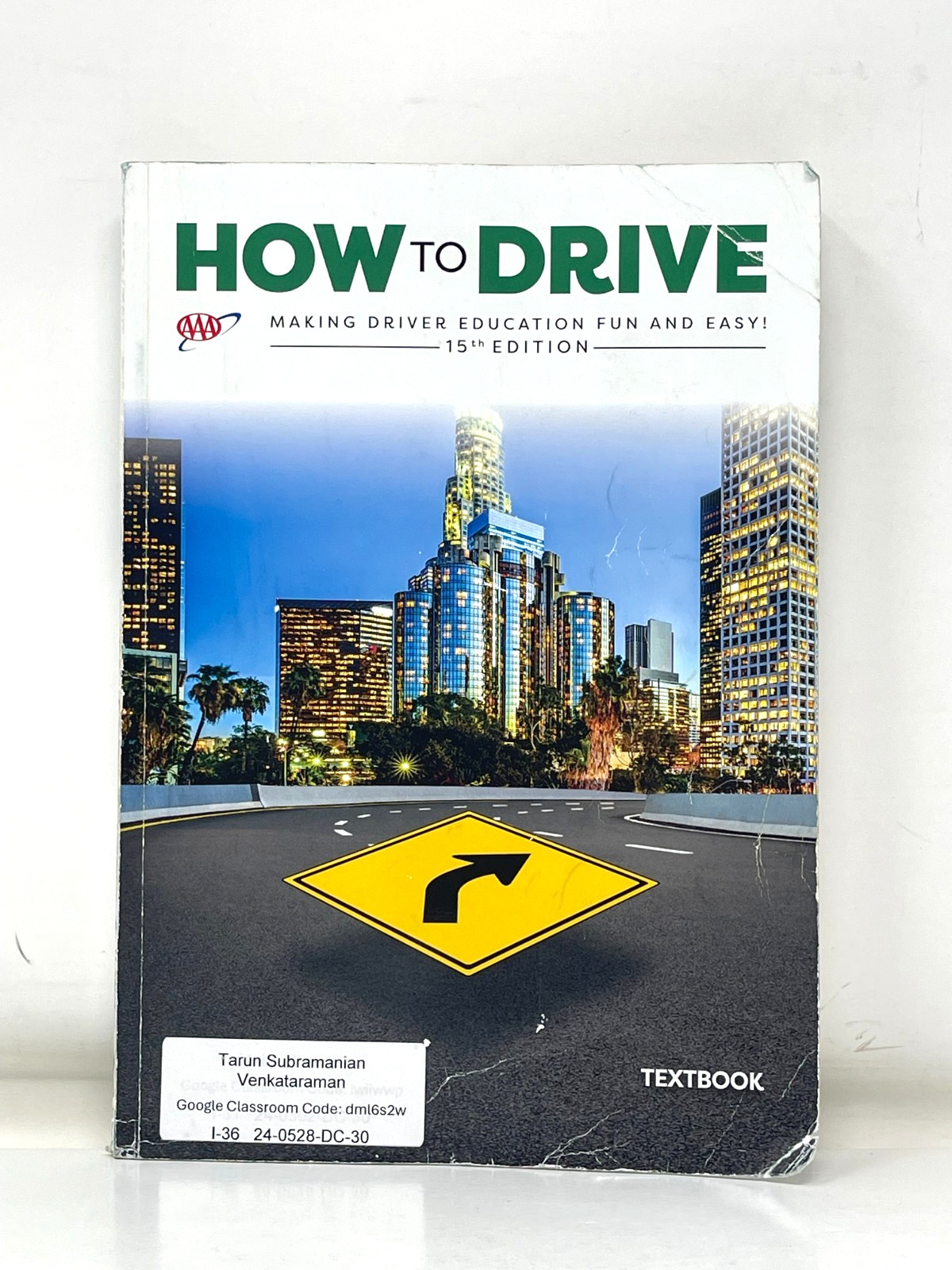 How To Drive AAA 15th Edition – Student Textbook