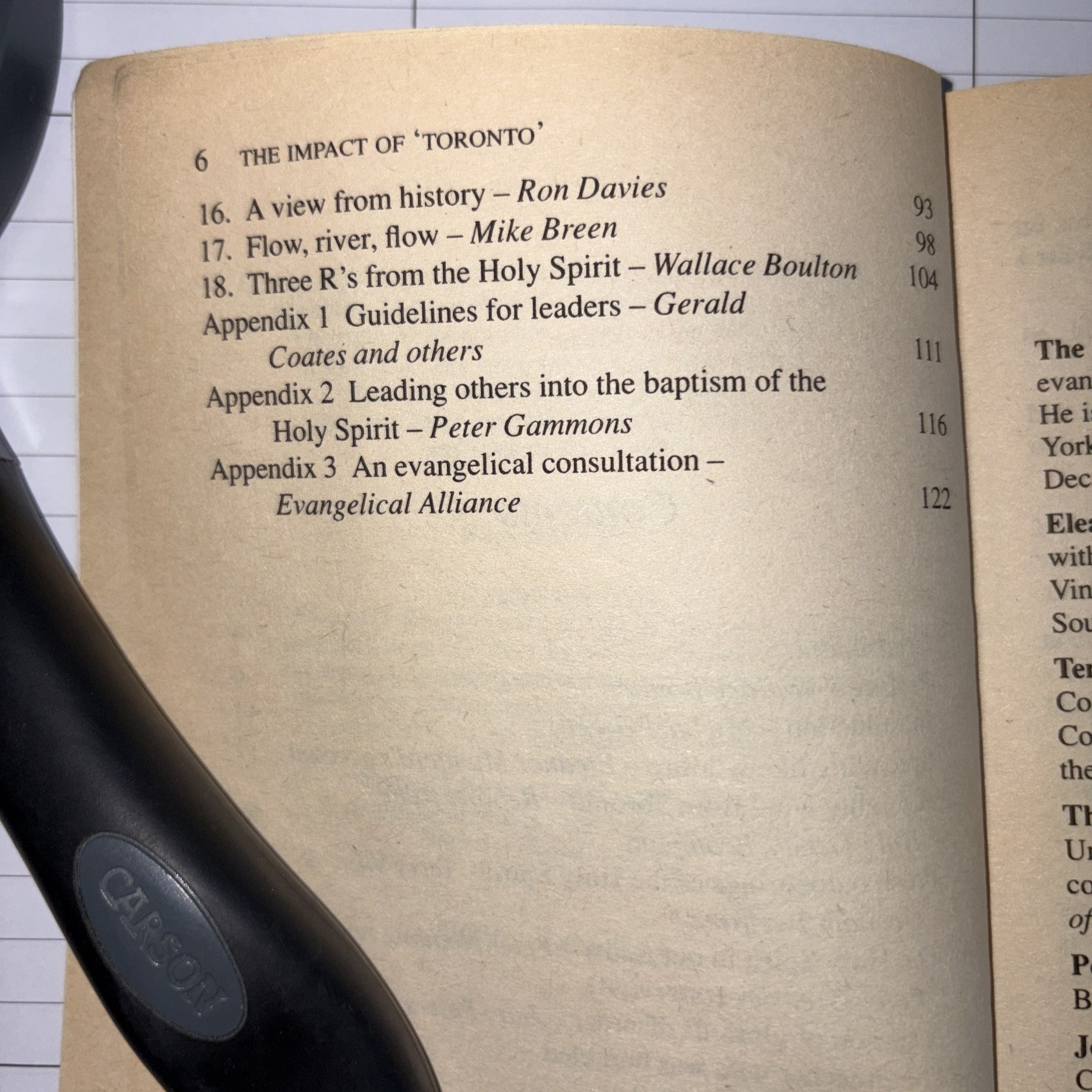 Impact Of Toronto – Reports from RENEWAL Magazine – 1995 – 125 pages – Revival