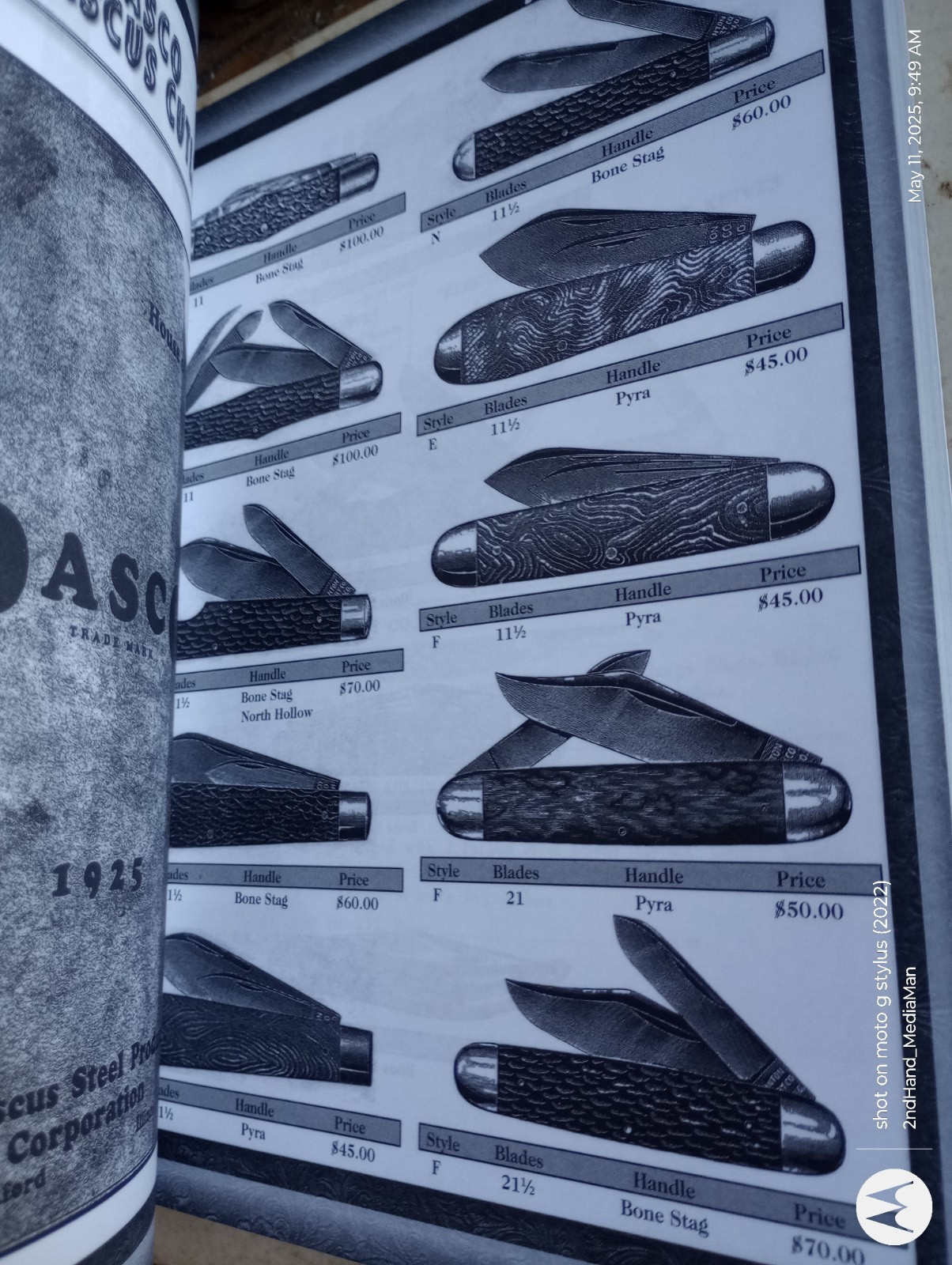 BIG BOOK OF POCKET KNIVES 3RD/THIRD EDITION RON STEWART ROY RITCHIE PB/PAPERBACK