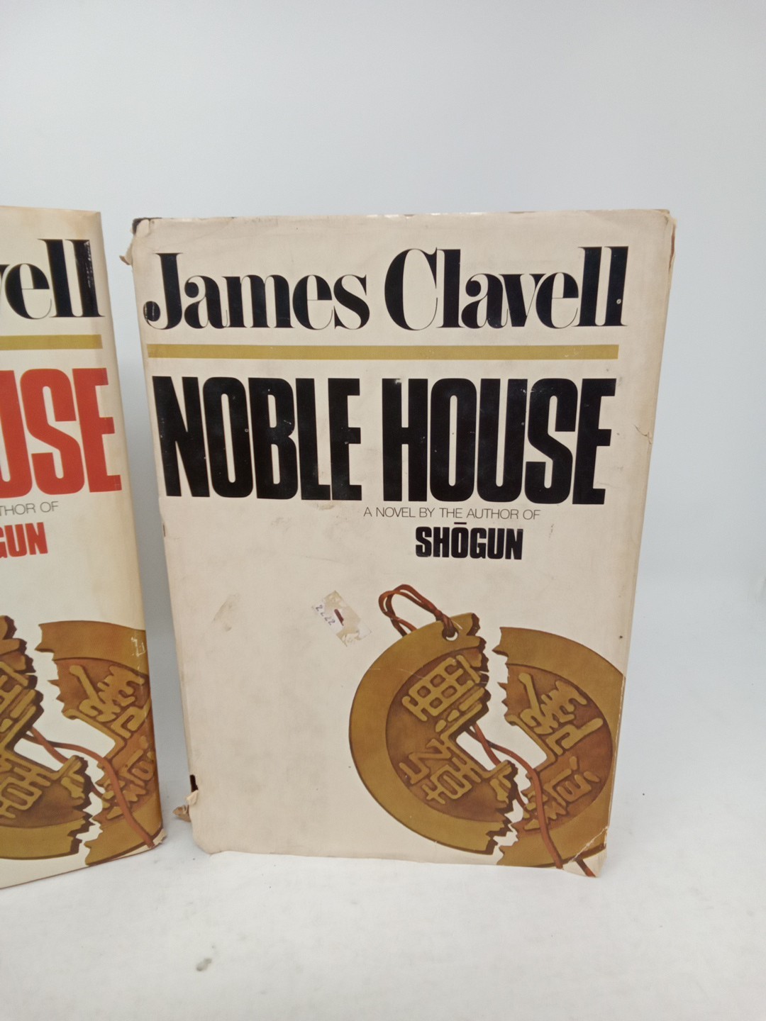 James Clavell Shogun 2 Noble House Hardcover Book Club Edition Volume 1 & 2 Lot