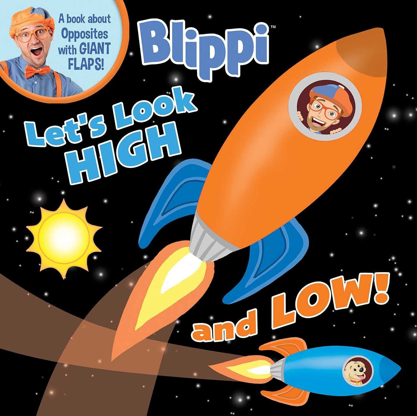 Blippi: Let’s Look High and Low (8×8 with Flaps)