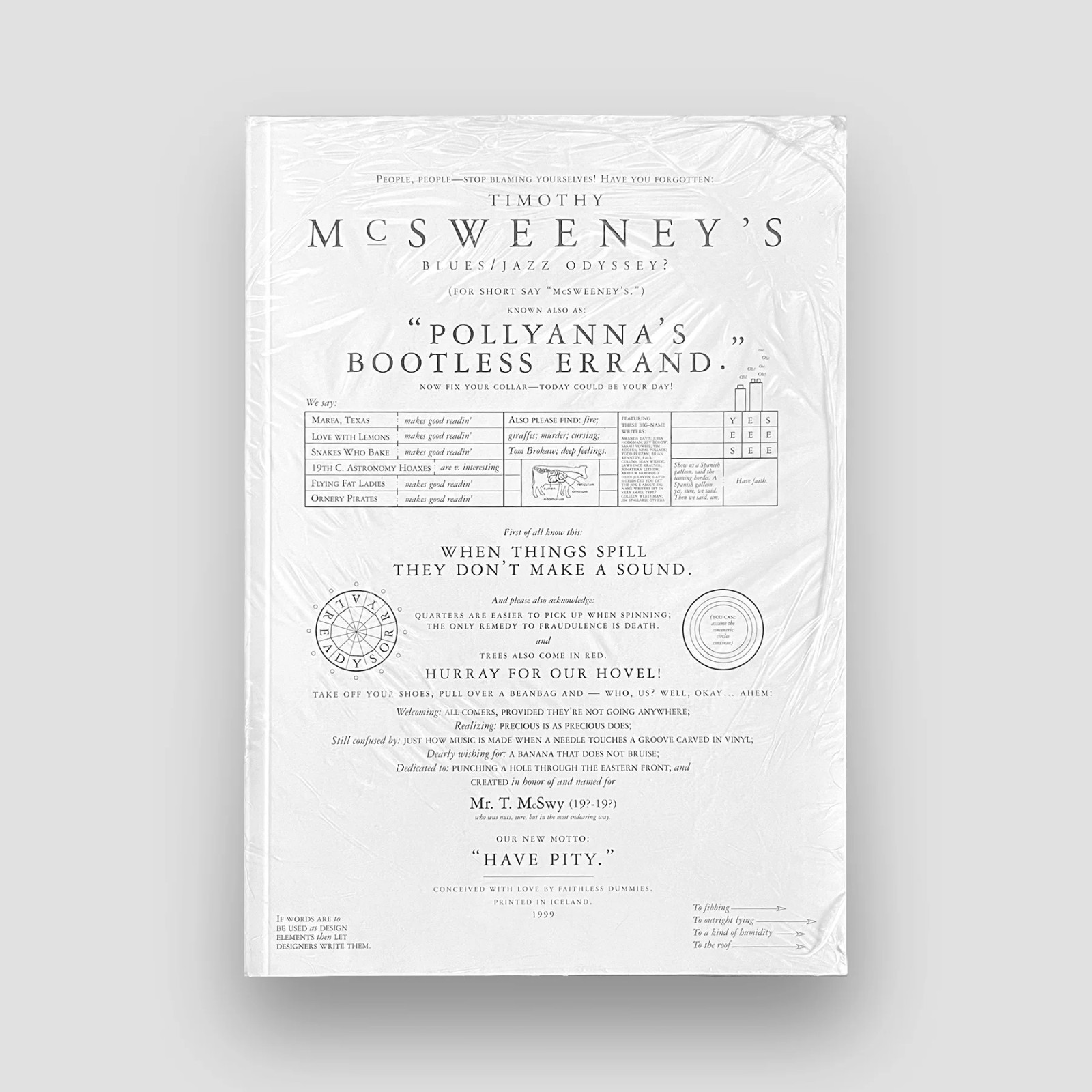 McSweeney’s Blues/Jazz Odyssey Issue 2 (1999) 1st Edition, New Unopened – RARE