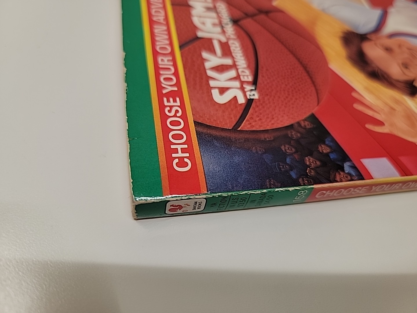 SKY-JAM! Choose Your Own Adventure book 158 Packard 1995 1st printing paperback
