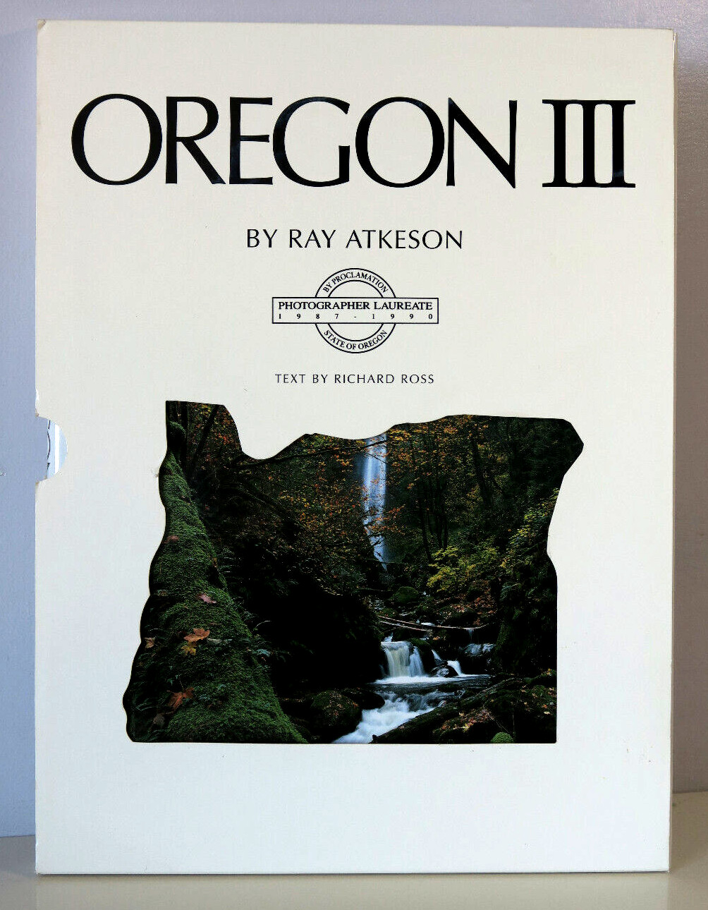 OREGON III by Ray Atkeson & Richard Ross HC/DJ with Sleeve 1987