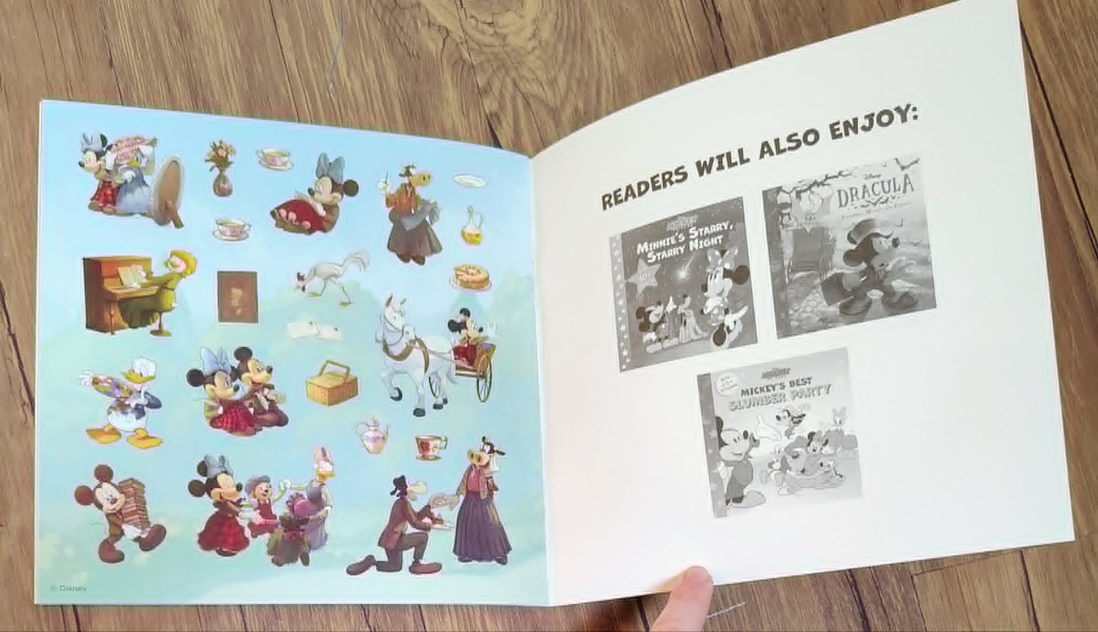 Disney Minnie Mouse: Little Women (8×8) Includes Stickers