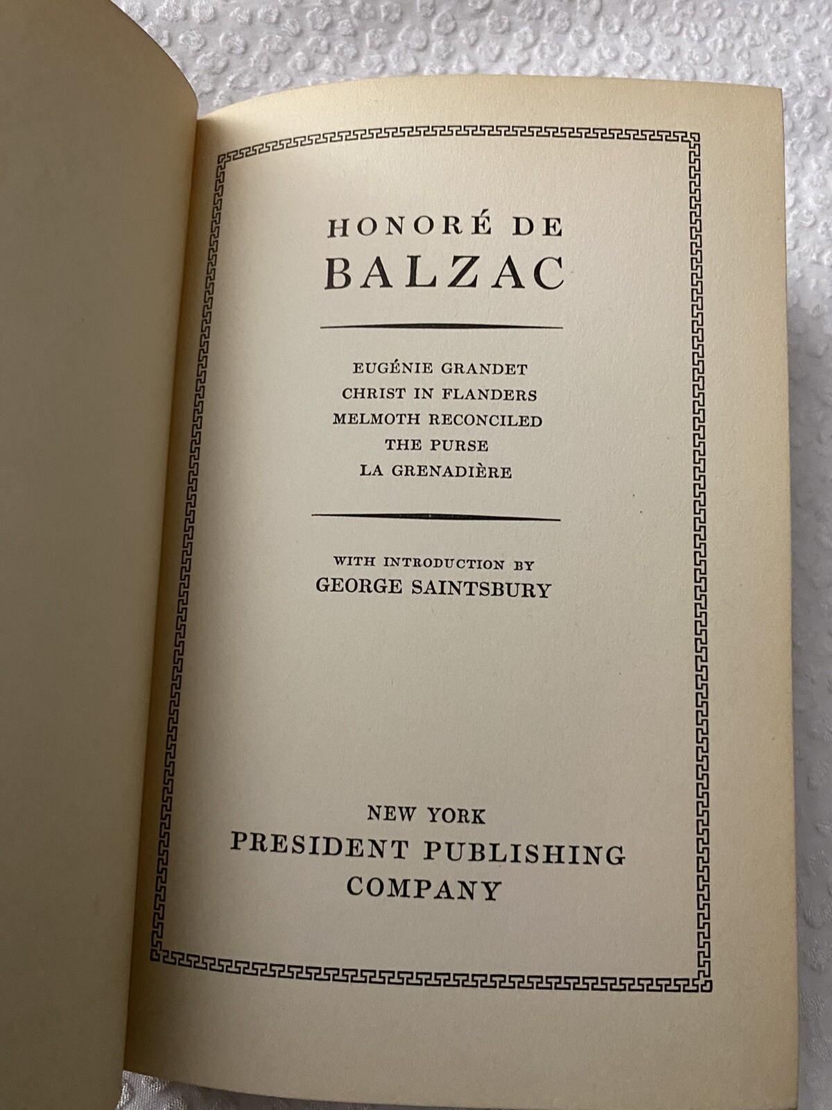 Honore De Balzac Hardcover Vintage Eugene Grander And Other Stories