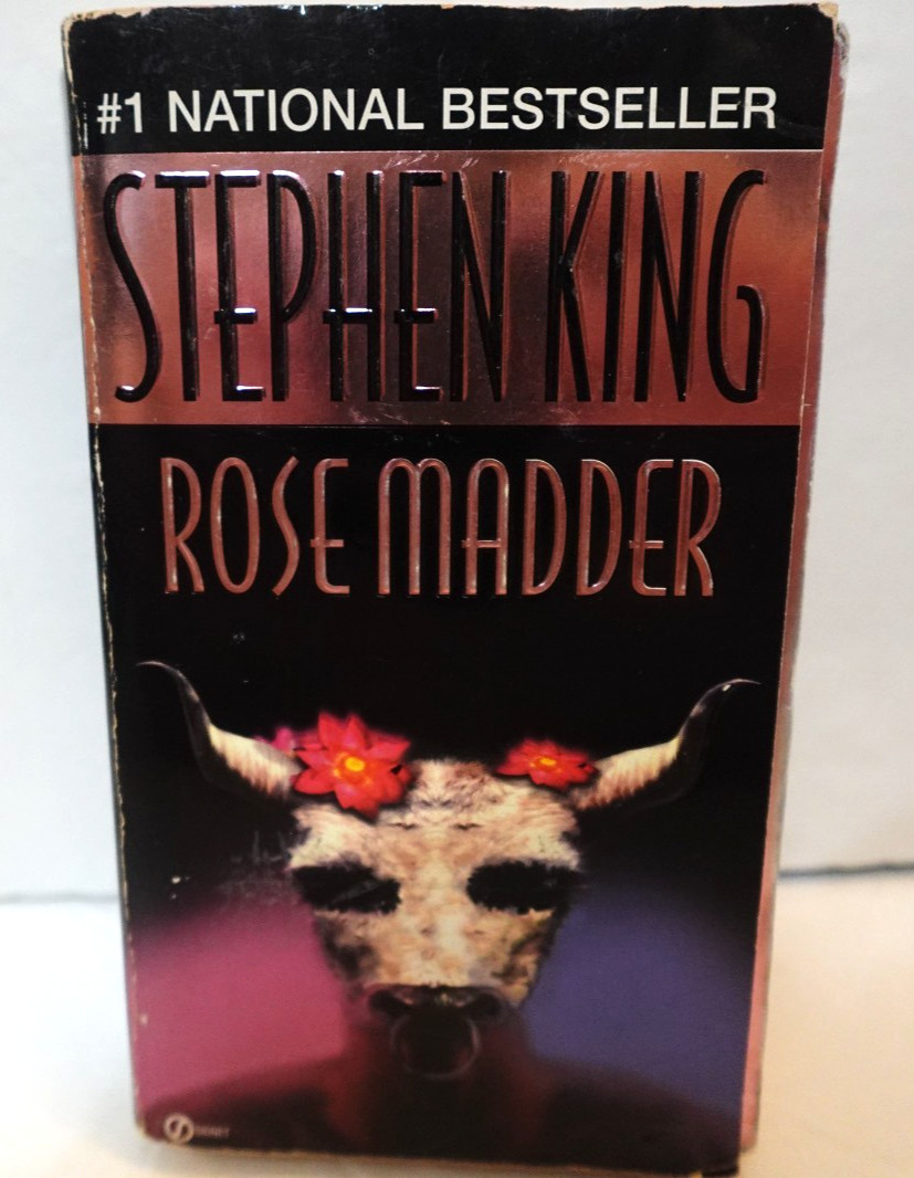 Rose Madder (Stephen King, 1996 Signet) paperback book