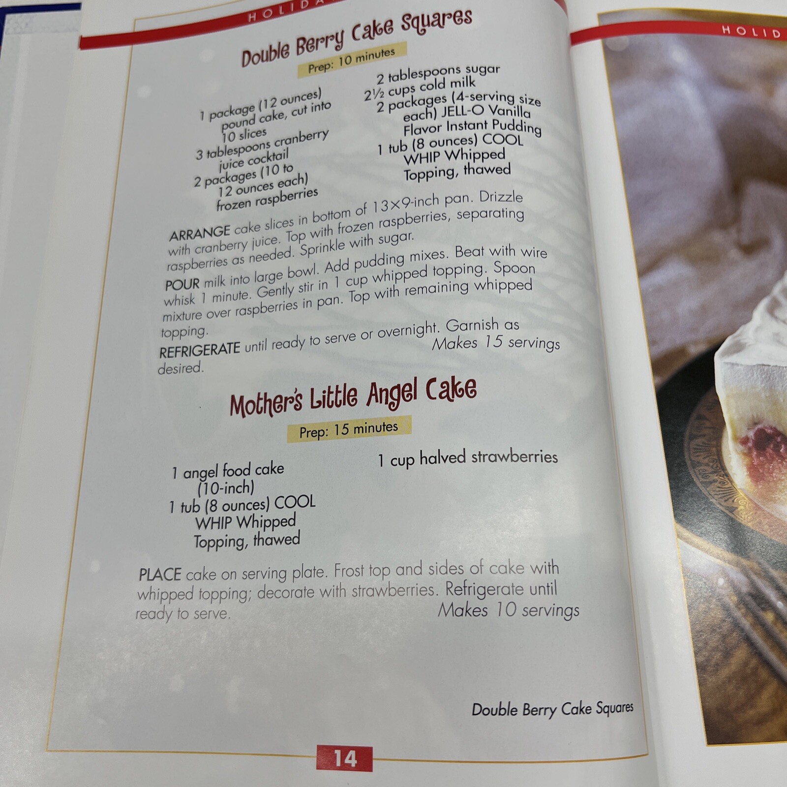 Vintage Cookbook Hardcover Celebrate With Kraft Cool Whip 67 Recipes Pictures