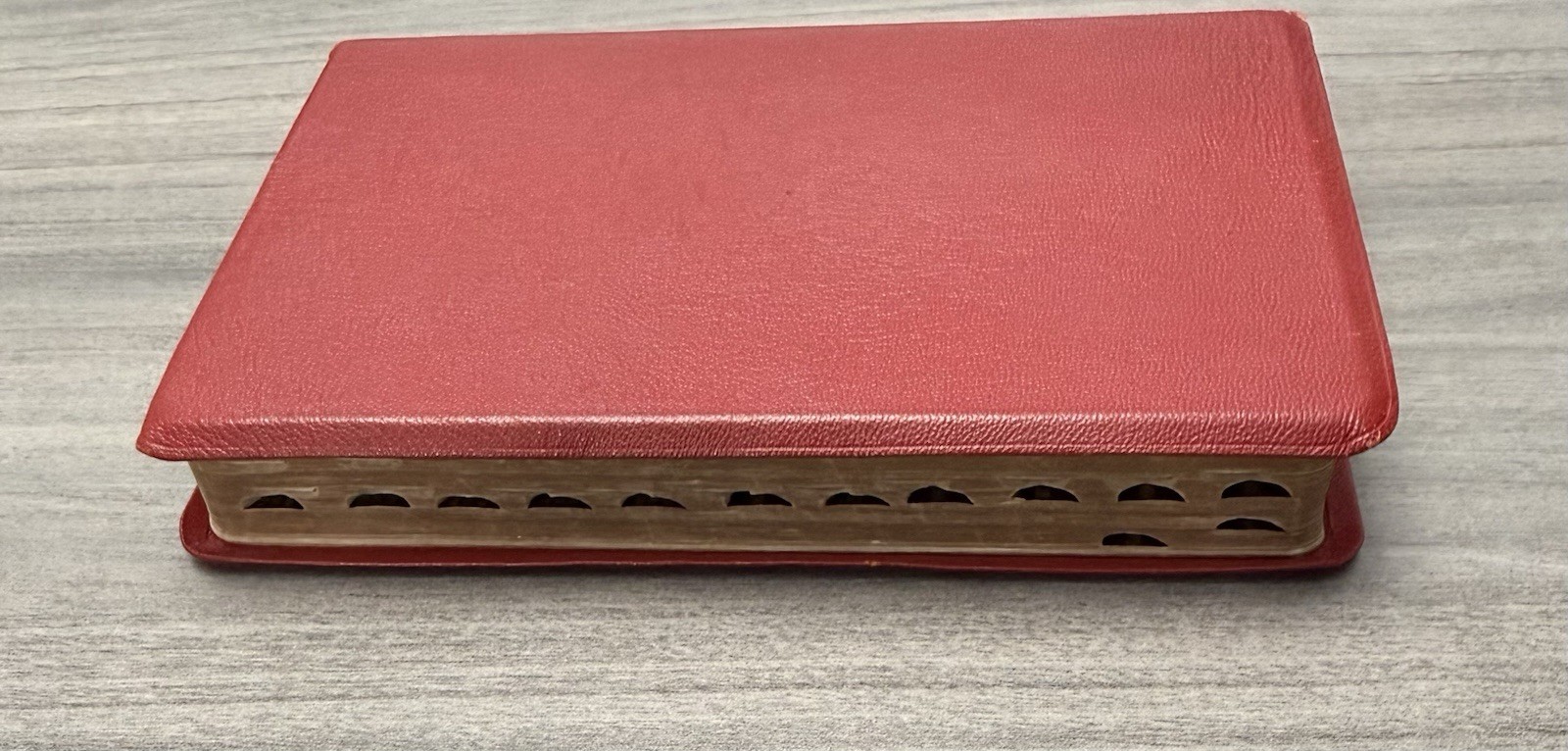 Oxford KJV Scofield Reference Bible 1945 Red Hand Grained MOROCCO Leather 187X