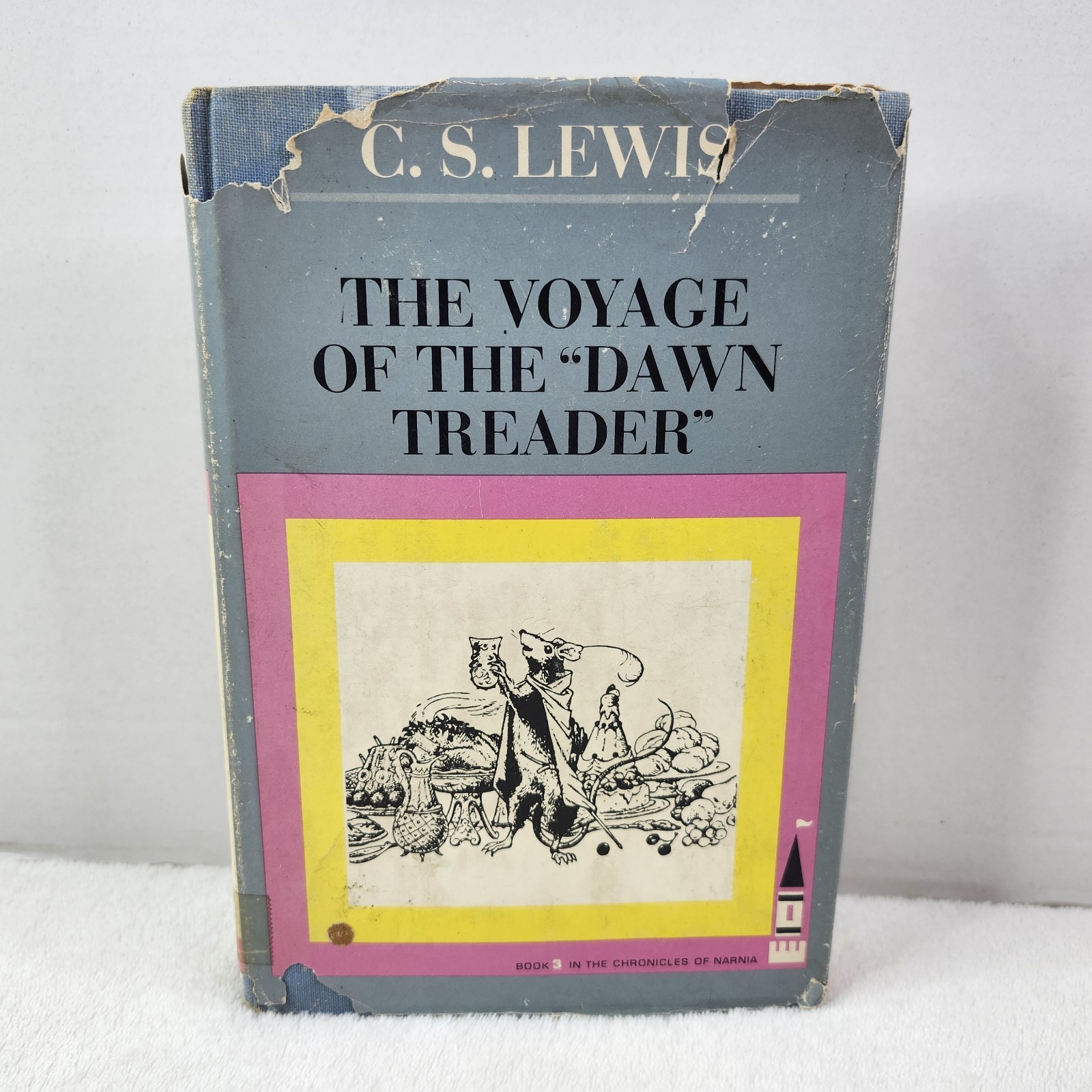 The Voyage of The Dawn Treader by C.S. Lewis 1962 Vintage 4th Printing