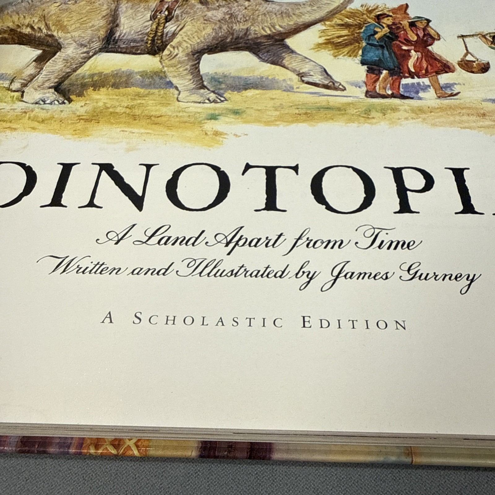 Dinotopia A Land Apart… James Gurney, Scholastic Edition, First Printing 1993 HC