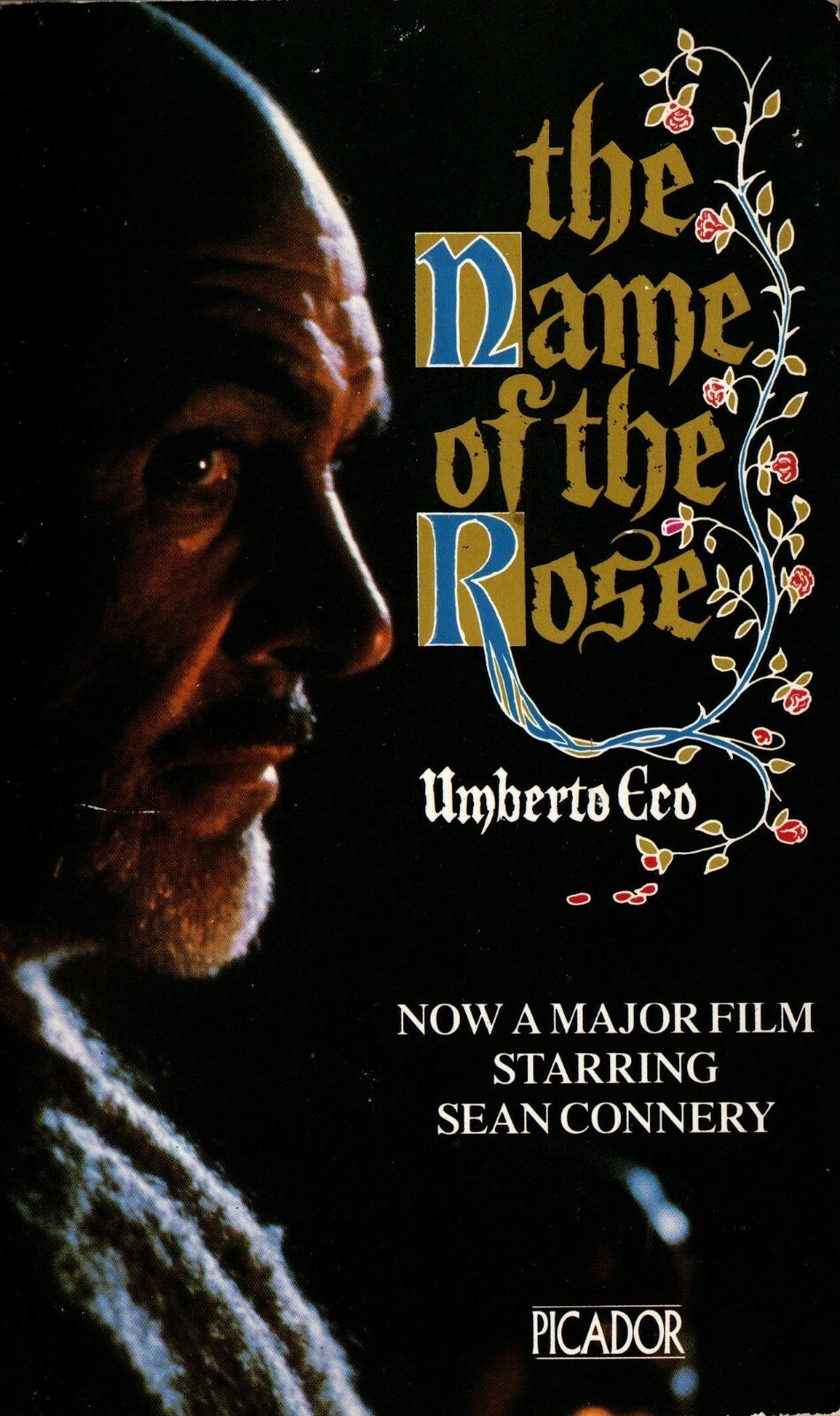 THE NAME OF THE ROSE by Umberto Eco – Soft Cover book – 1984 – 502-pages