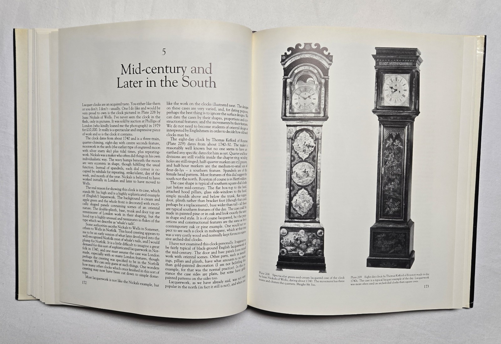 Grandfather Clocks and their cases by Brian Loomes (1985) Hardcover