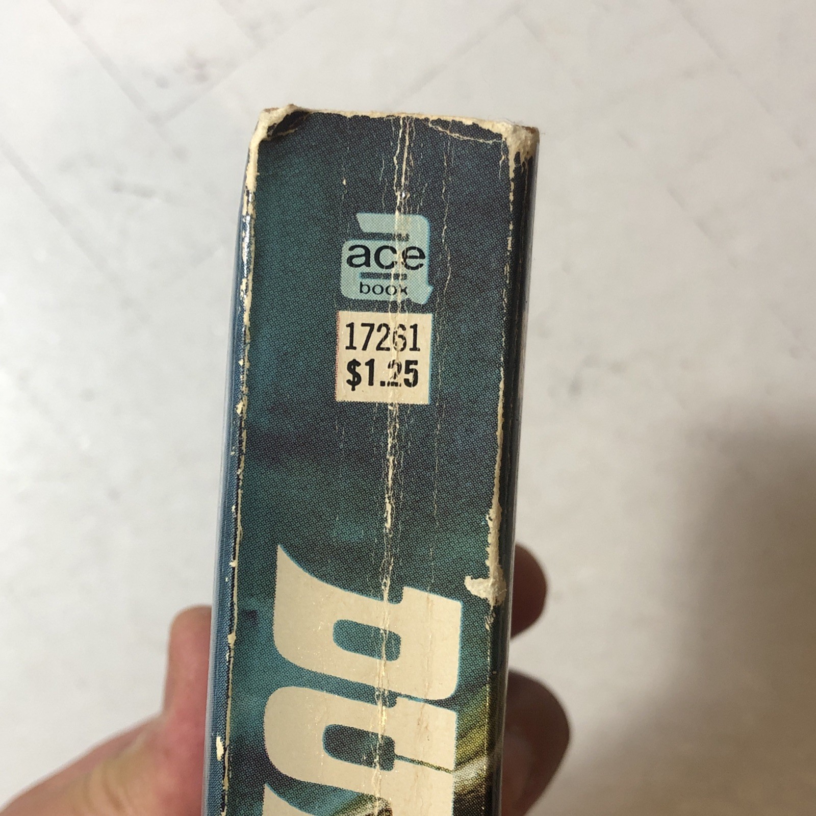 Dune by Frank Herbert 1965 Ace 17261 $1.25 1st Print paperback edition