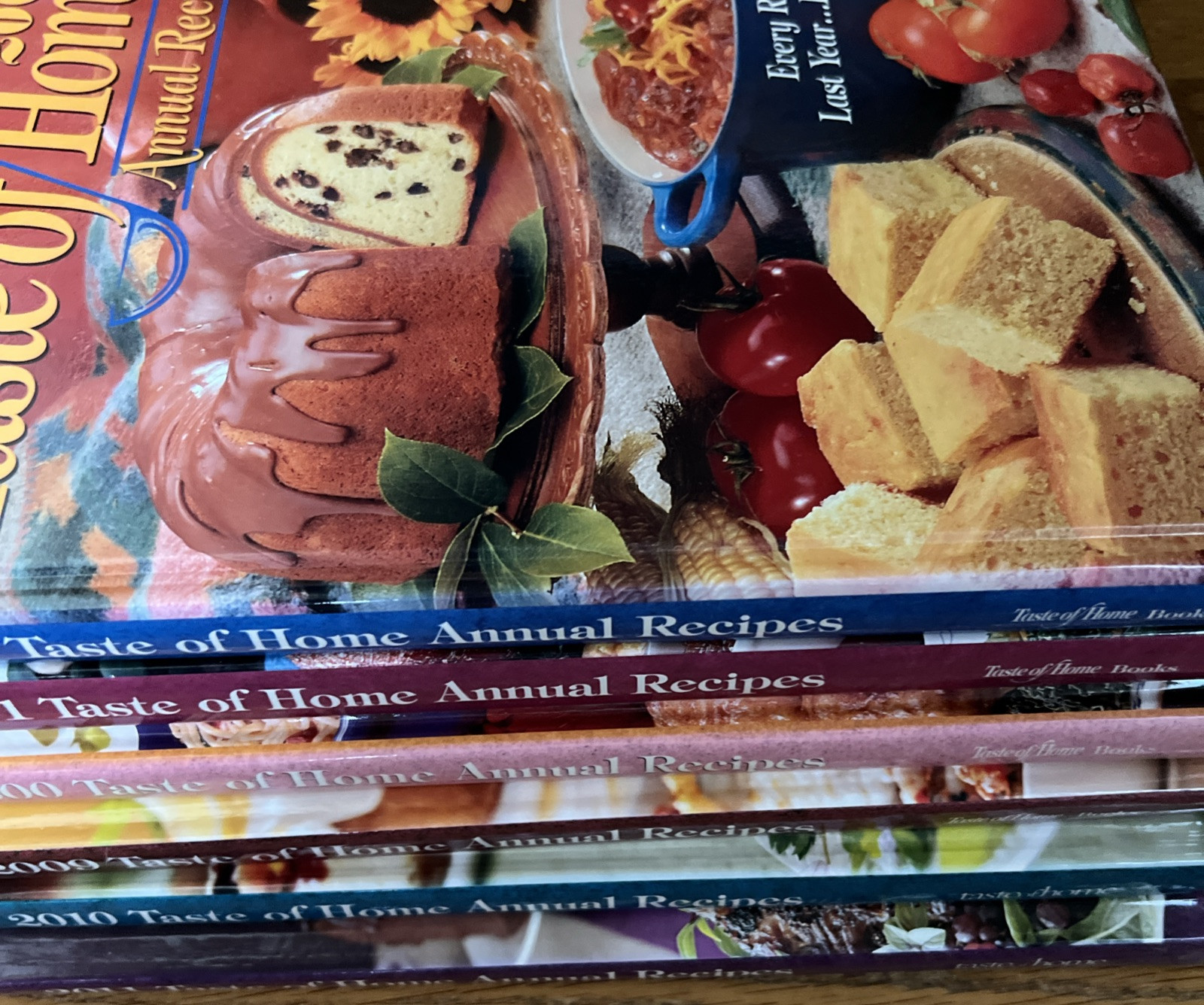 Lot Of 21 Taste Of Home Hardcover Books Annual Recipes Contest 1990s 2000s