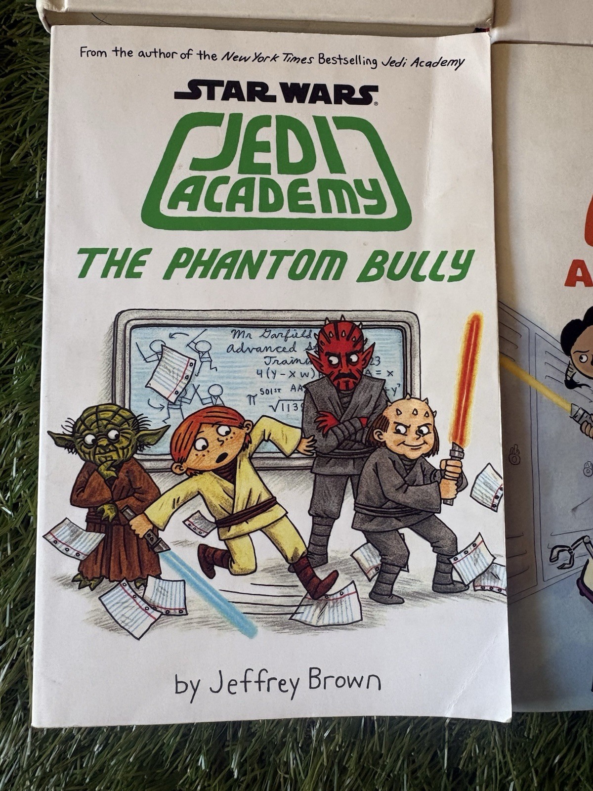 LOT Of 4 Star Wars Jedi Academy Books Jeffrey Brown Jarrett J. Krosoczka