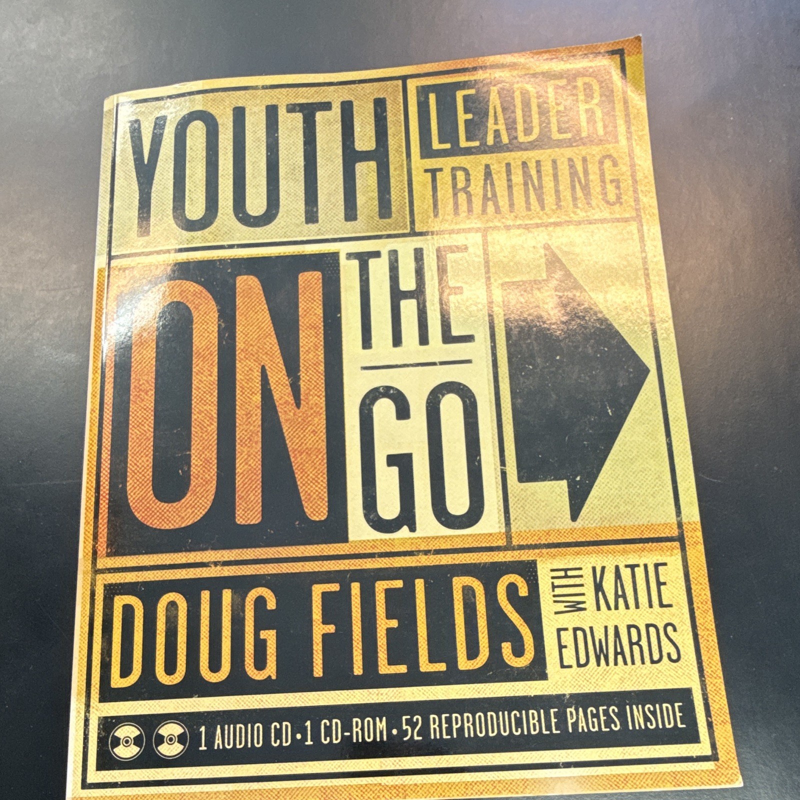 Youth Leader Training on the Go Doug Fields Katie Edwards CD-ROM Audio CD
