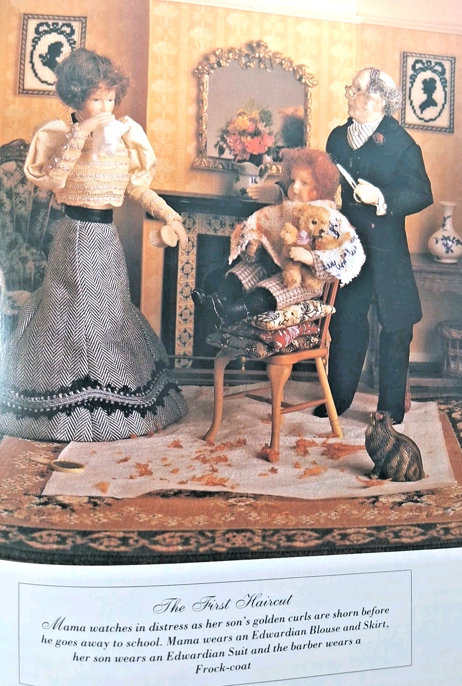 Making and Dressing Dolls’ House Dolls in 1/12 Scale – (paperback Atkinson