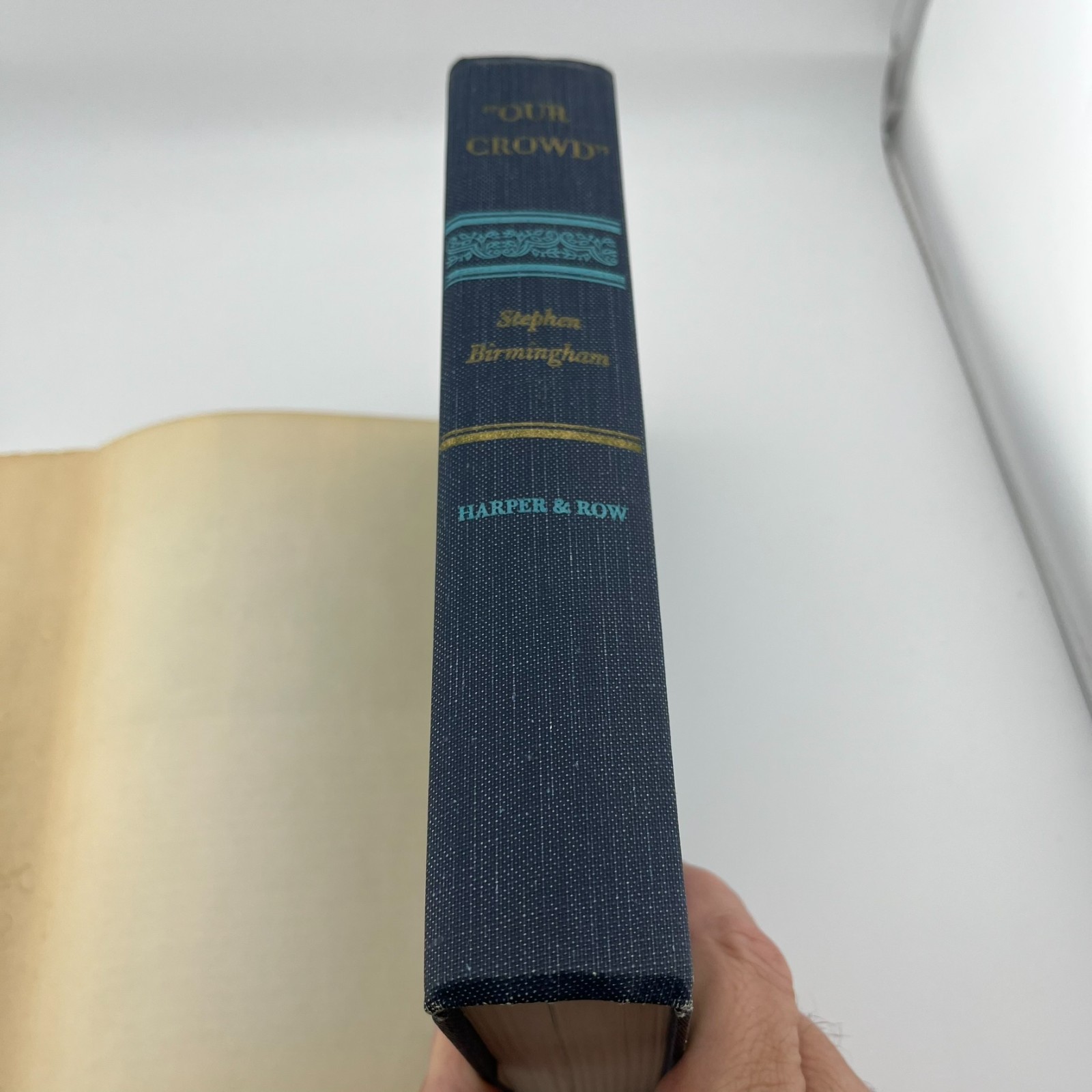 Our Crowd Great Jewish Families of New York Stephen Birmingham 1967 HC DJ Harper
