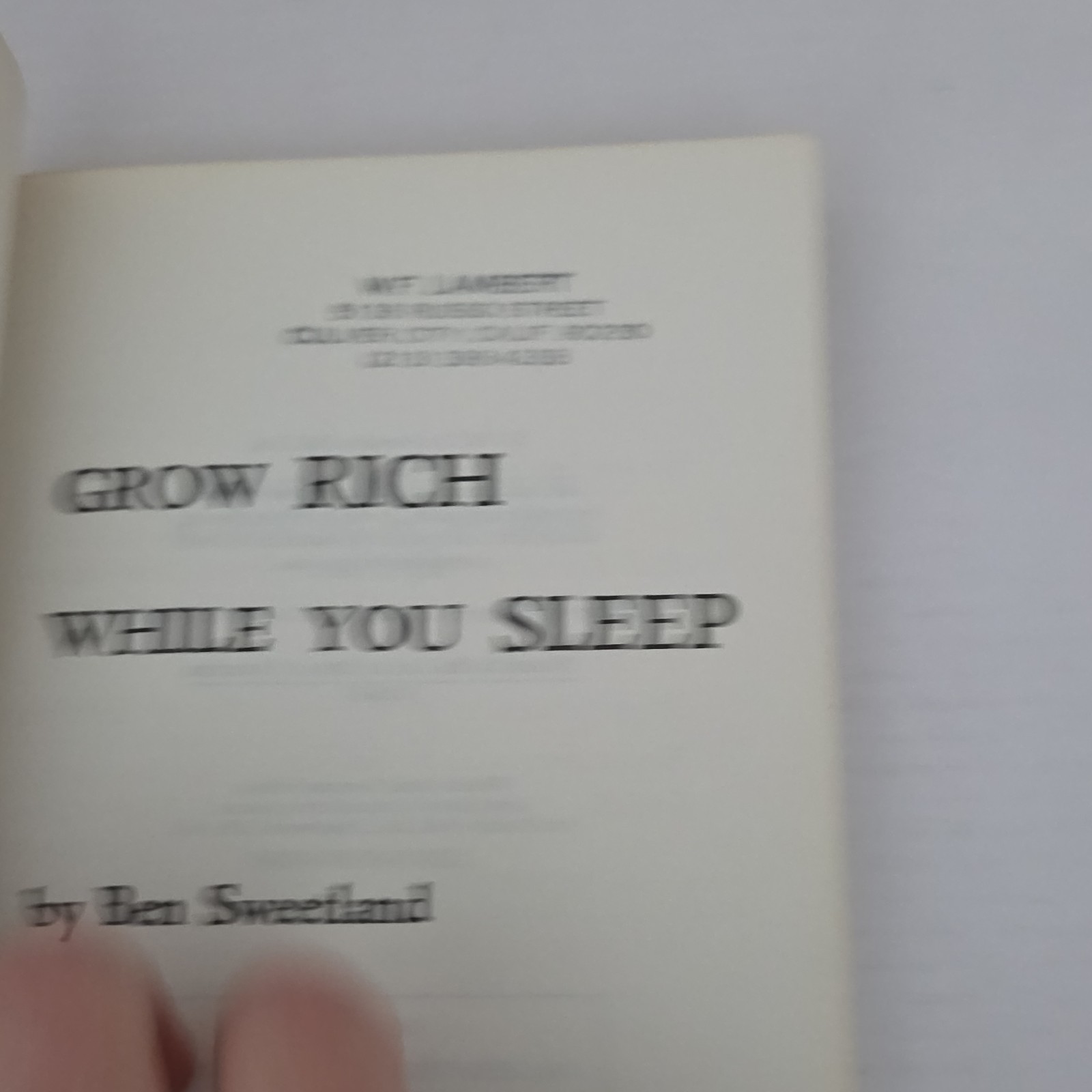 Collection of Self Improvement/Business Books