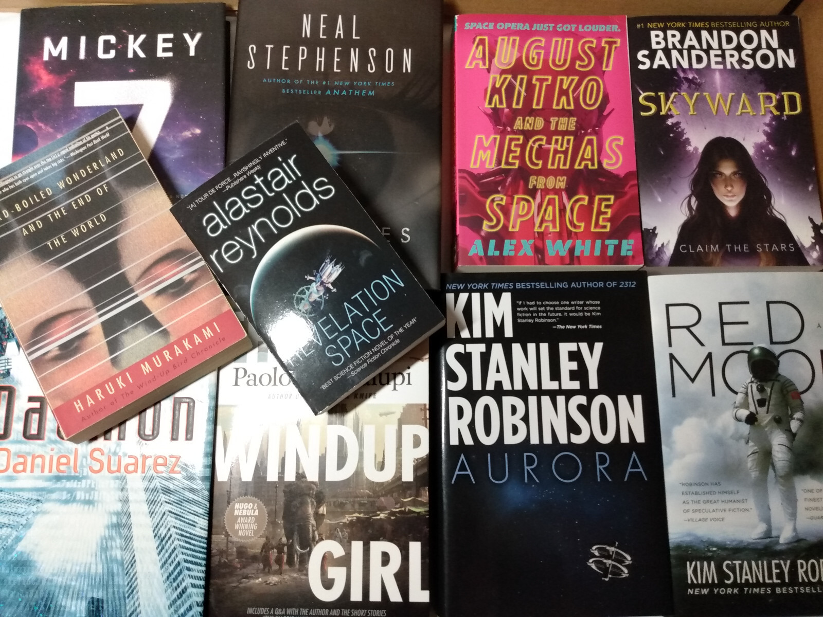Science Fiction Lot Space Dystopian Mystery Sci Fi Fantasy Robots Mechs Colonies