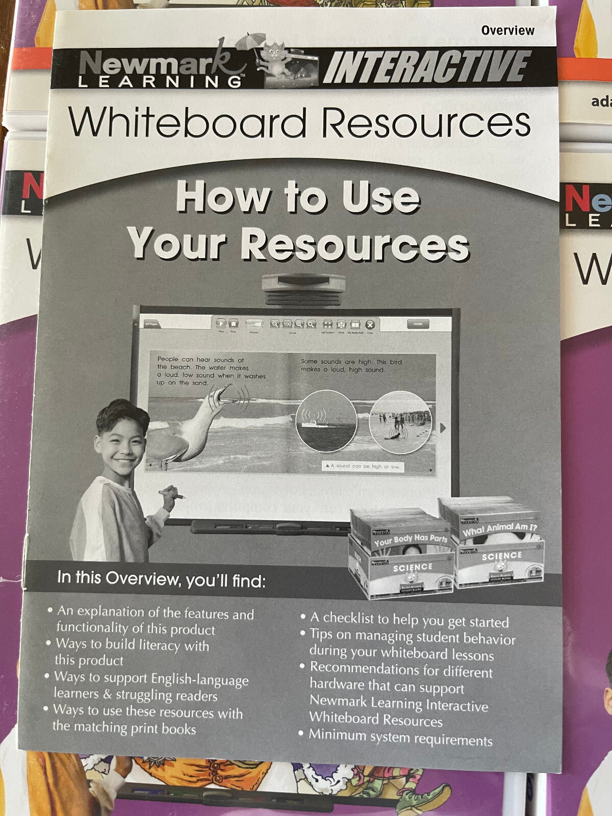 Newmark Learning Interactive Whiteboard Resources Vol. 2- 12 interactive CD-Roms