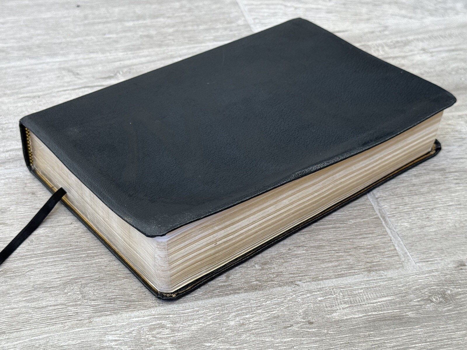 ✝️ The NIV Study Bible 1995 Zondervan Black Genuine Leather