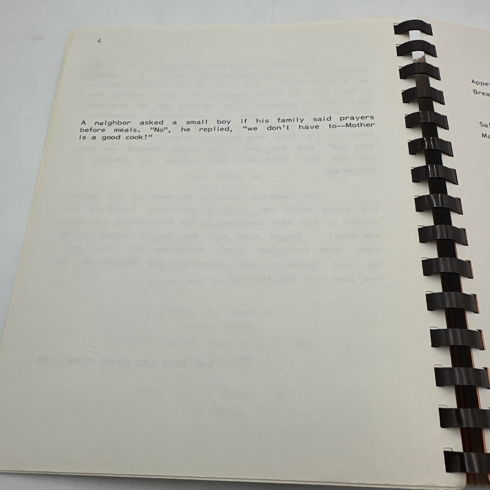 Lyme Conn. 1982 Congregational Concoctions Spiral 393 Pages Vintage Recipe Book