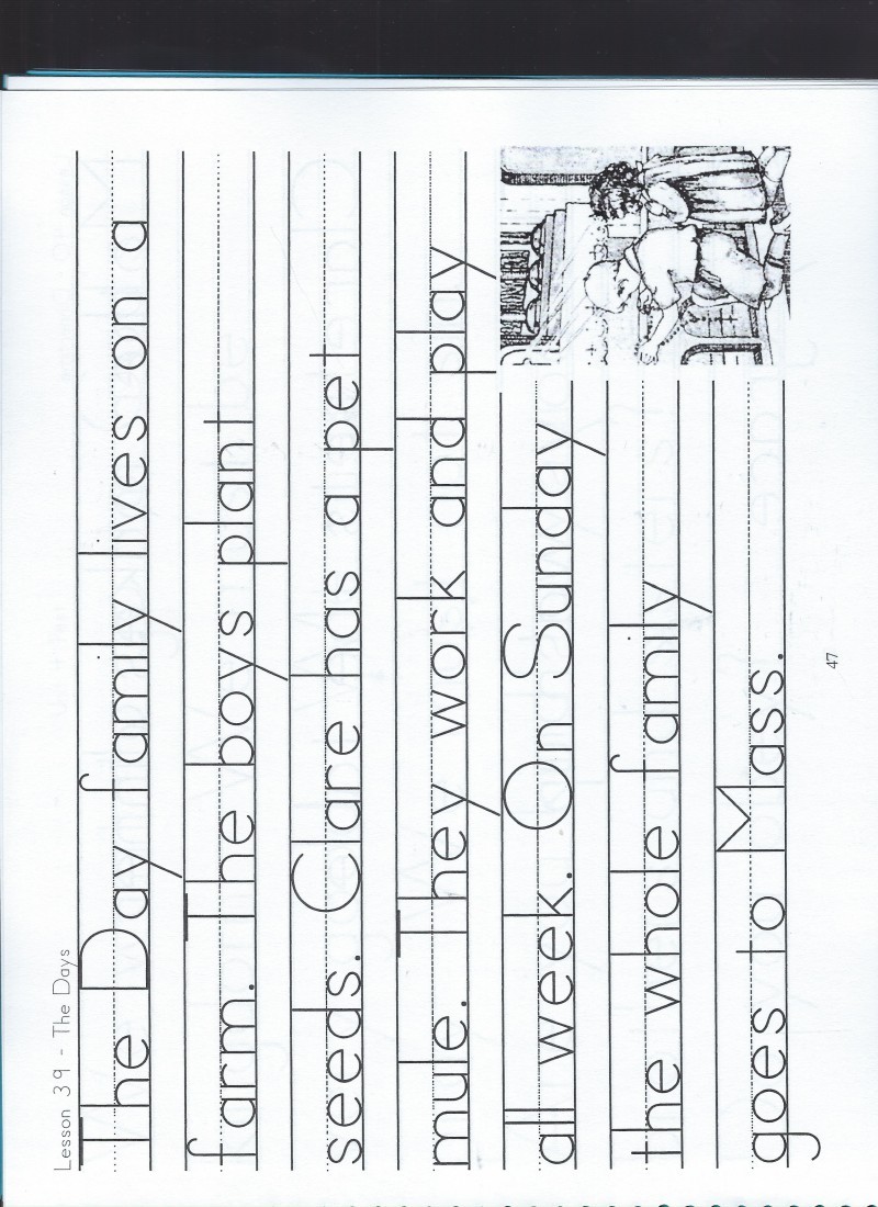 Catholic Penmanship Series Grade One Spiral-Bound NEW Book of 60 pages!