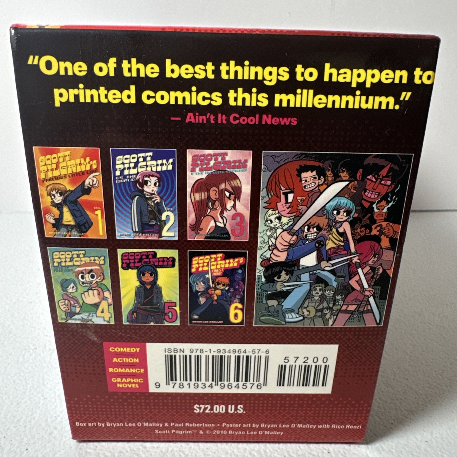 Scott Pilgrim: The Complete Series Box Set Vol 1-6 **With POSTER**