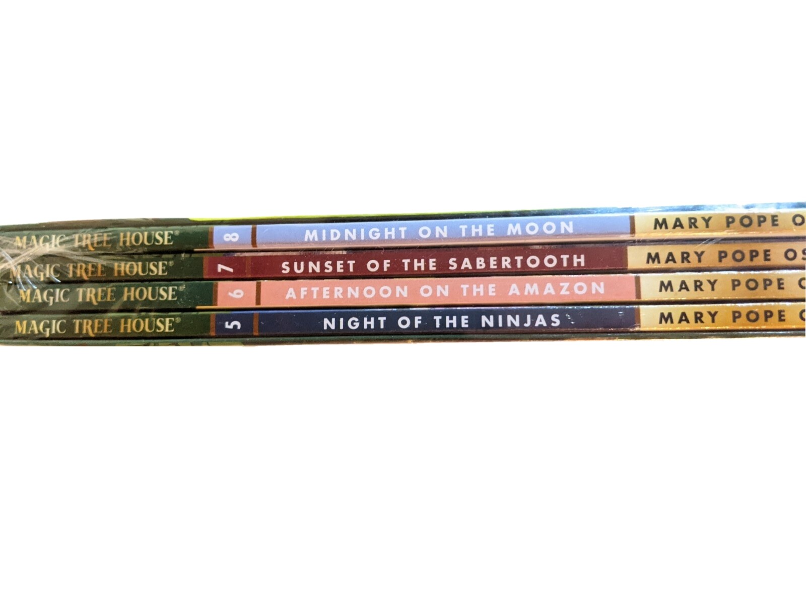 New Magic Tree House Volumes 5-8 Boxed Set By Mary Pope Osborne Sealed Adventure