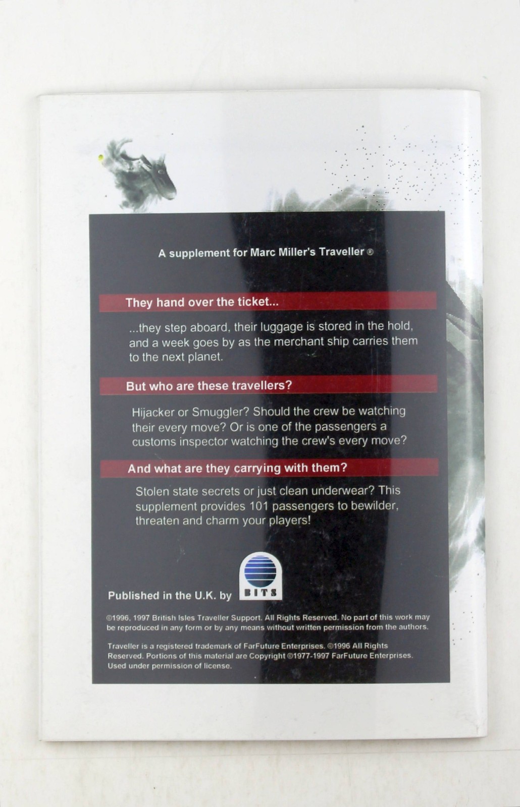 101 travellers: A supplement for Marc Miller’s Traveller Andy Lilly British Isl