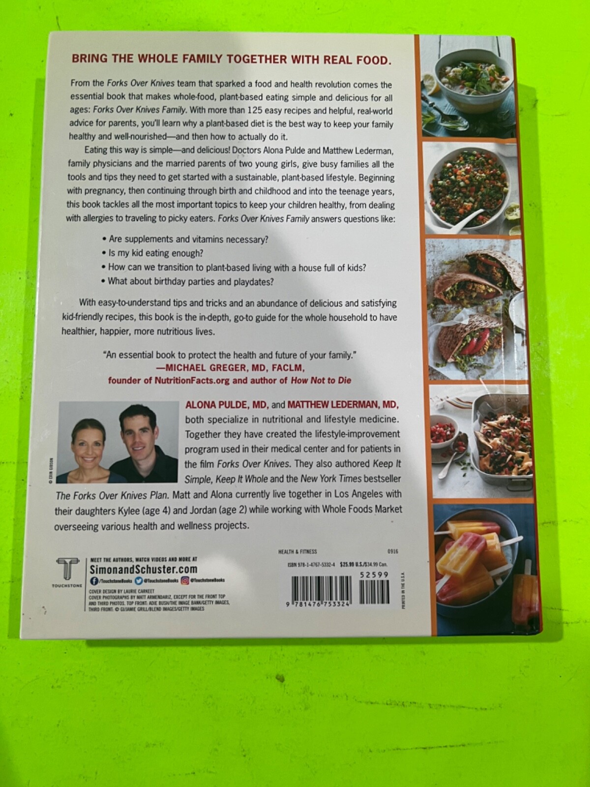 Forks over Knives Ser.: Forks over Knives Family: Paperback by Alona Pulde/FSE
