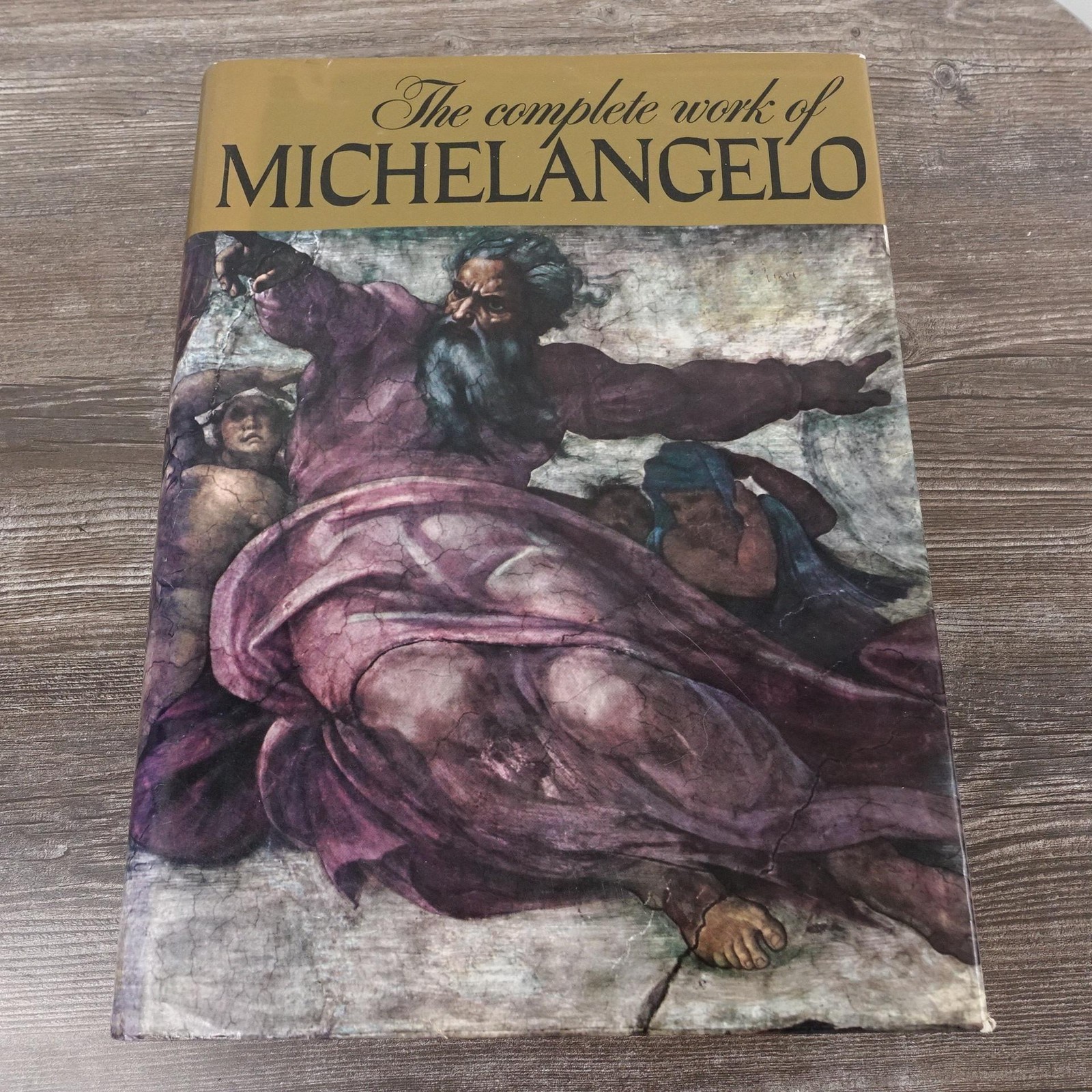 The Complete Work Of MICHELANGELO Mario Salmi Illustrated Hardcover Reynal