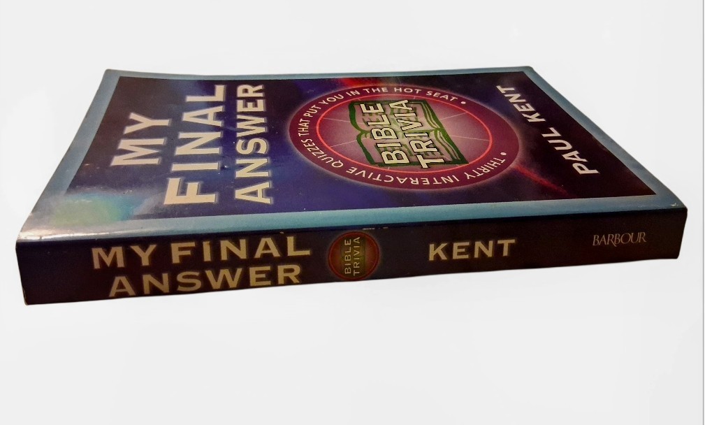 “My Final Answer” Bible Trivia (2000) By Paul Kent