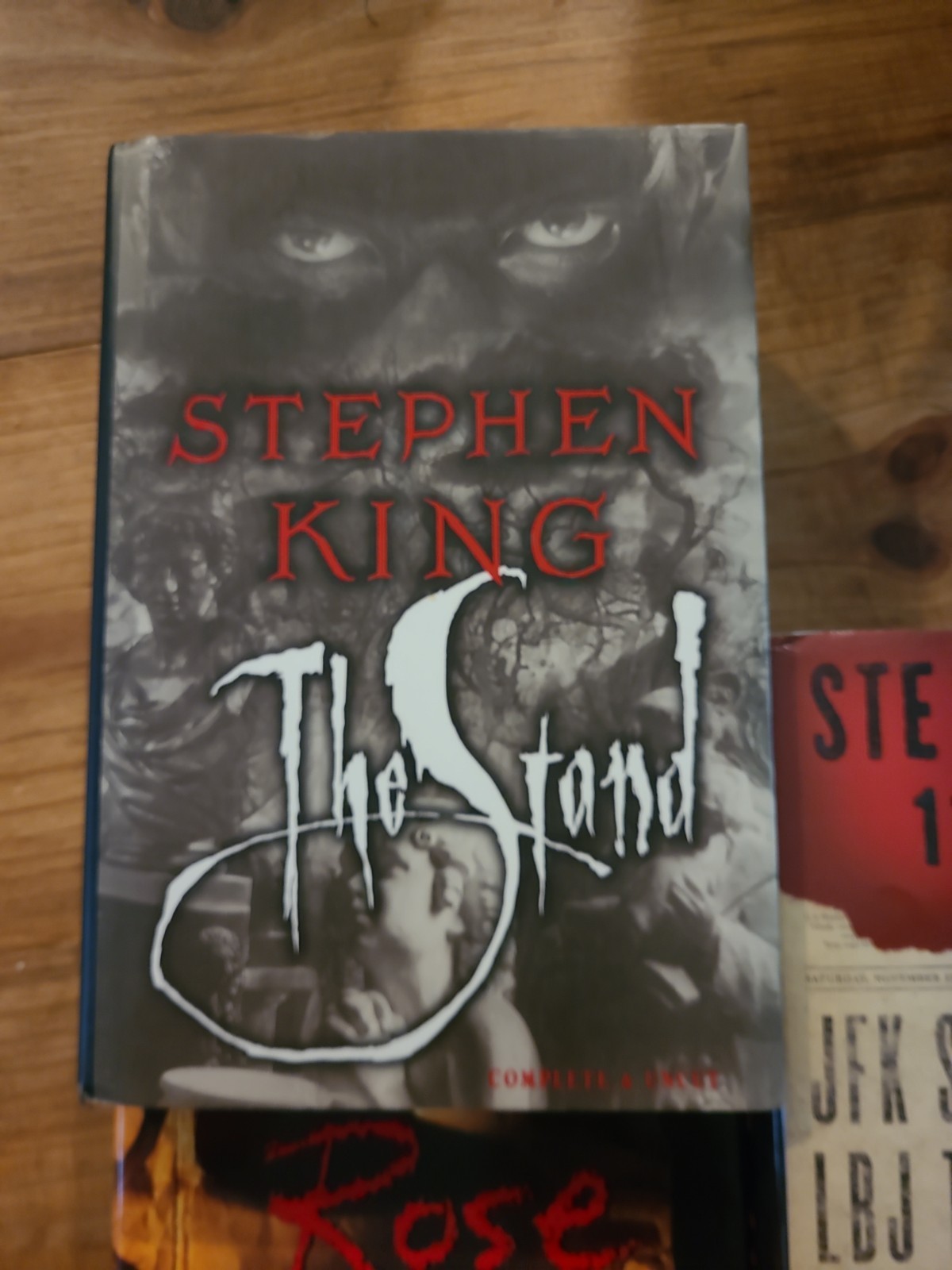 Stephen King Hardcover Book Lot Of 3 Rose Madder, The Stand, 11/22/63