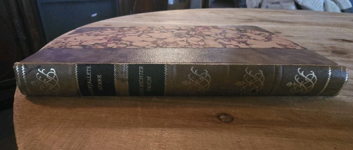 Hogfjallets Herre By Cyre Richter Frich Copywright 1933 1st Edition Sweedish Ed.