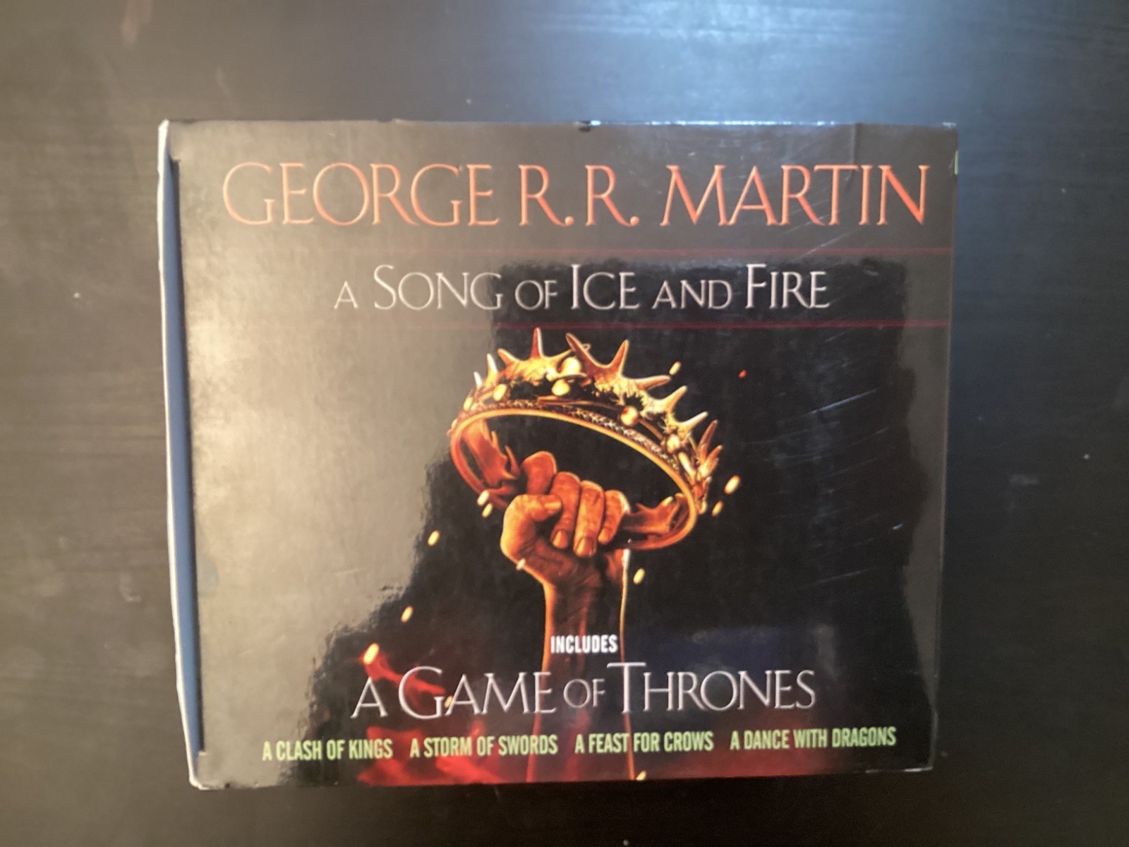 Game of Thrones 5 Book Box Set, George R.R. Martin, A Song of Ice and Fire Boxed