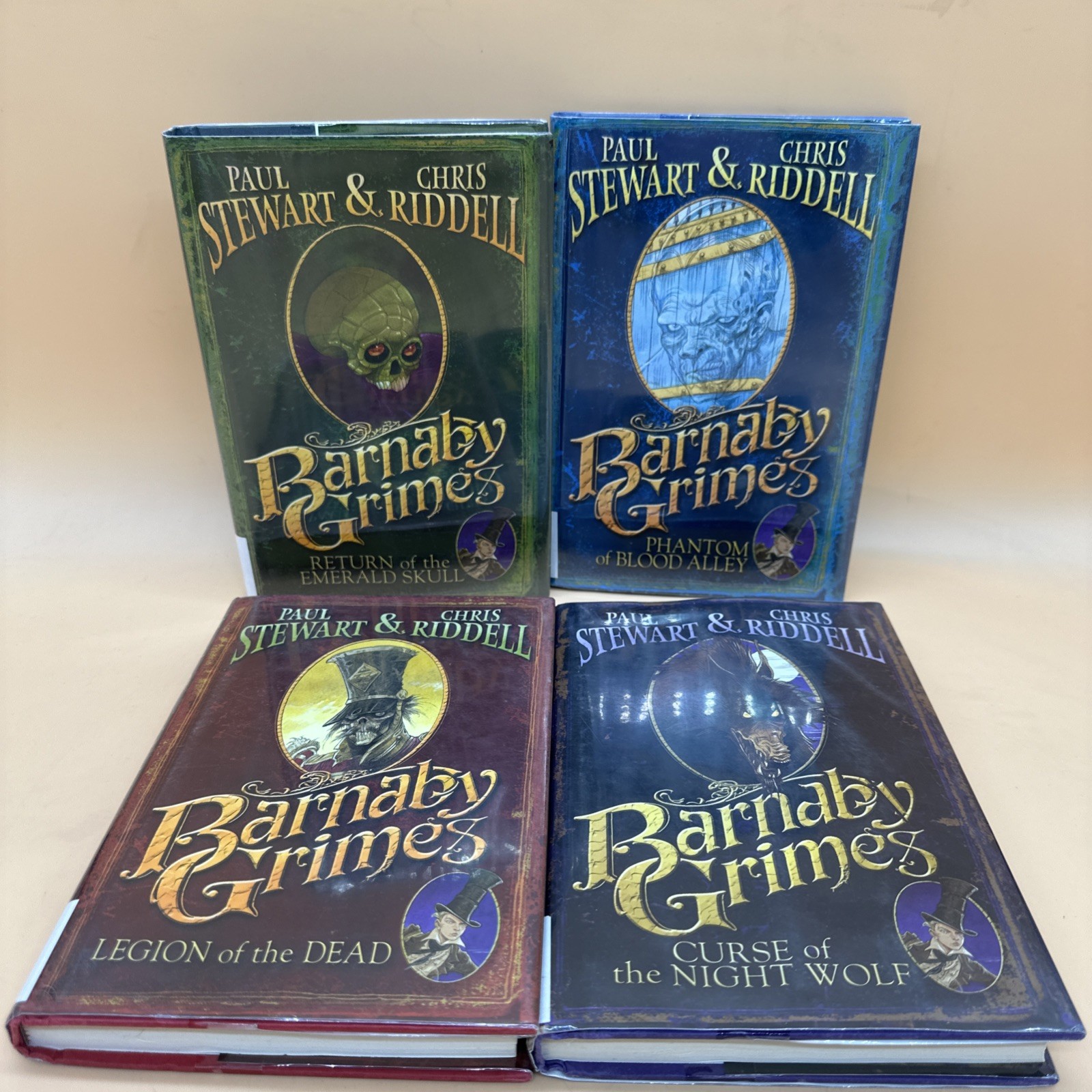Barnaby Grimes Complete Series Paul Stewart Chris Riddell HC Illustrated 4 Books