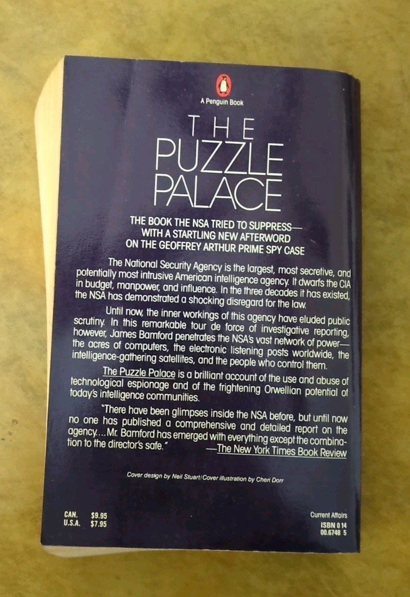 6 SPY & INTELLIGENCE Books | CIA NSA History | Puzzle Palace + Bob Woodward